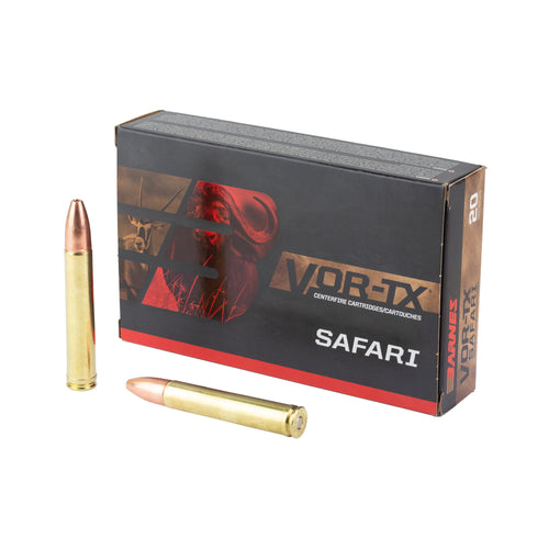 Barnes Vor-Tx Safari, 458 Winchester Magnum, 450 Grain, Tsx Fb, 20 Round Box