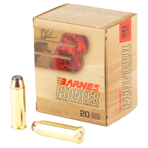 Barnes Pioneer, 44 Magnum, 300 Grain, Barnes Original, 20 Round Box