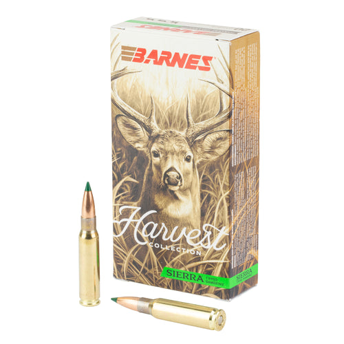Barnes Harvest, .308 Winchester, 165 Grain, Sierra Tipped Gameking, 20 Round Box