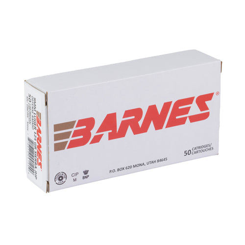 Barnes Defense 9mm 124 Grain Hollow Point Ammunition – Reliable Self-Defense Round