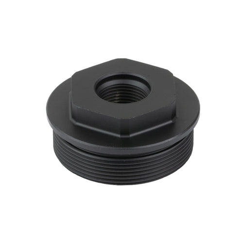Banish Direct Thread Hub Mount, Fits Hub Compatible Suppressors, Black, 1/2X28 Threads