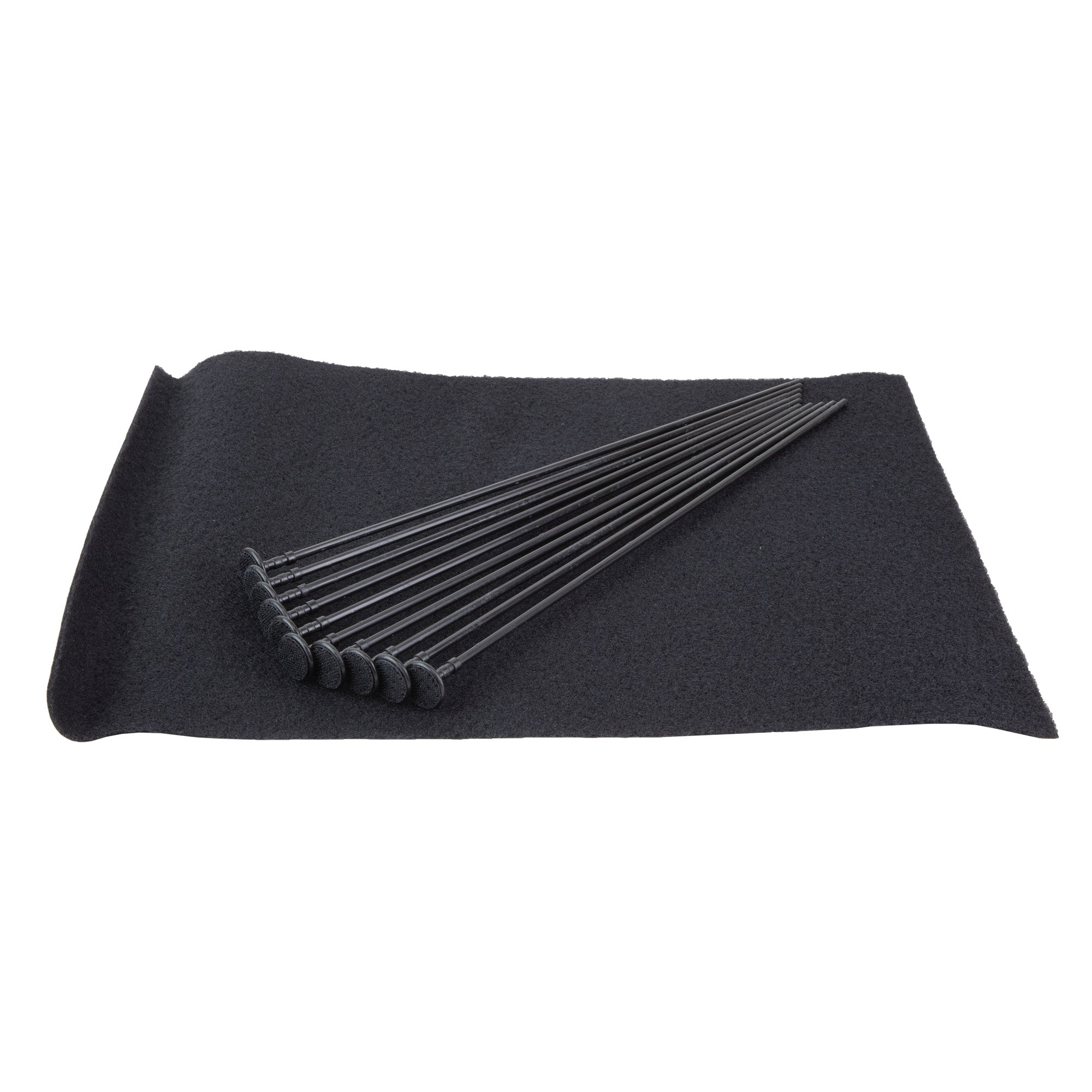 Gun Storage Solutions GSS Rifle Rods System, Part Number RR10SK-BL, Black - 10 Pack