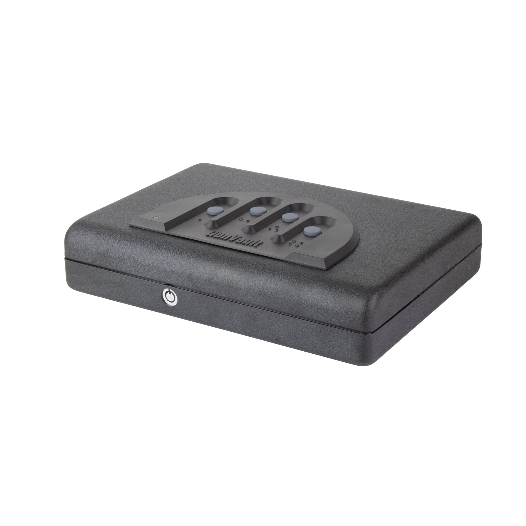 GunVault MicroVault Safe MV500 - Compact Personal Security Safe in Black