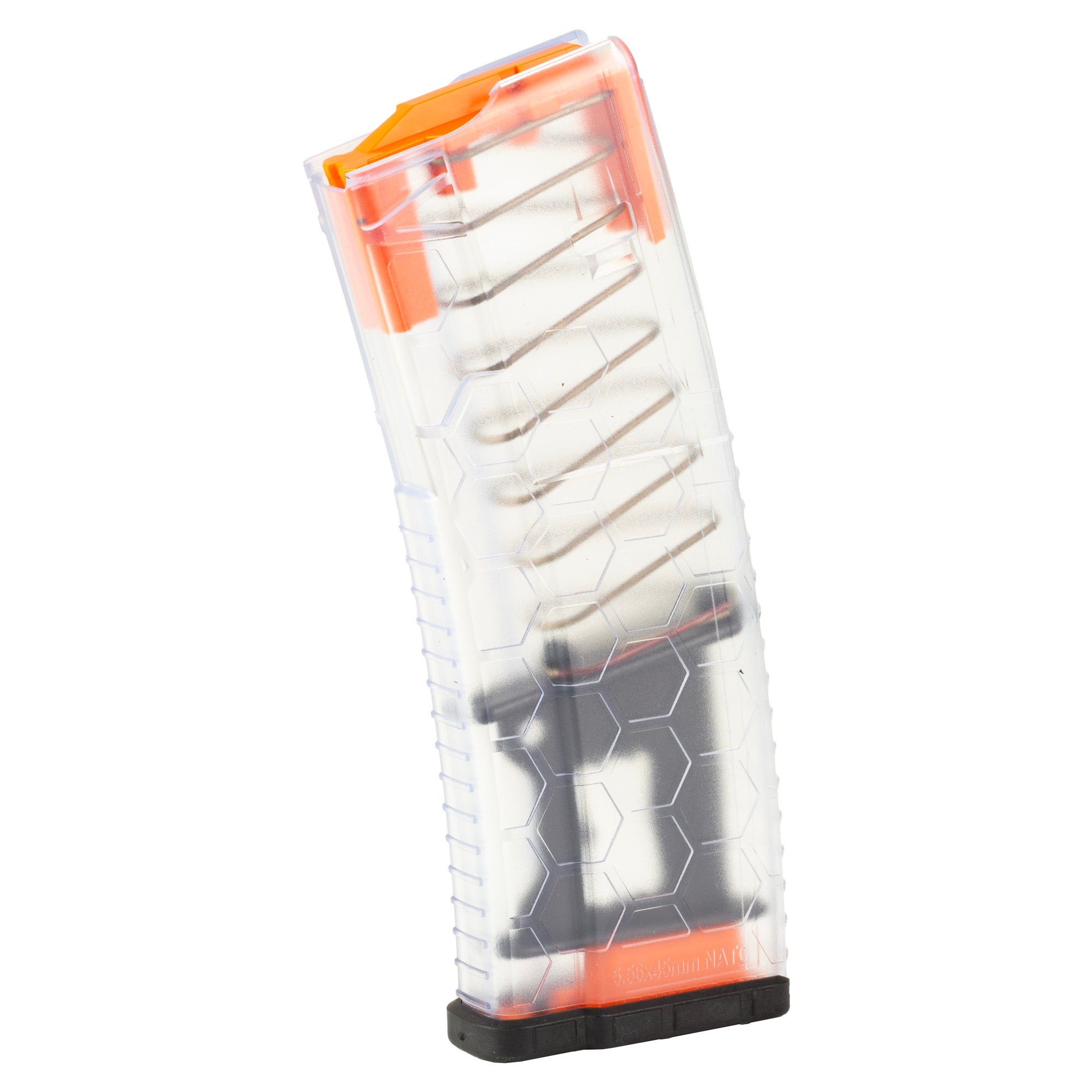 HEXMAG Hexview S2 AR-15 5.56mm 15-Round Translucent Clear Magazine