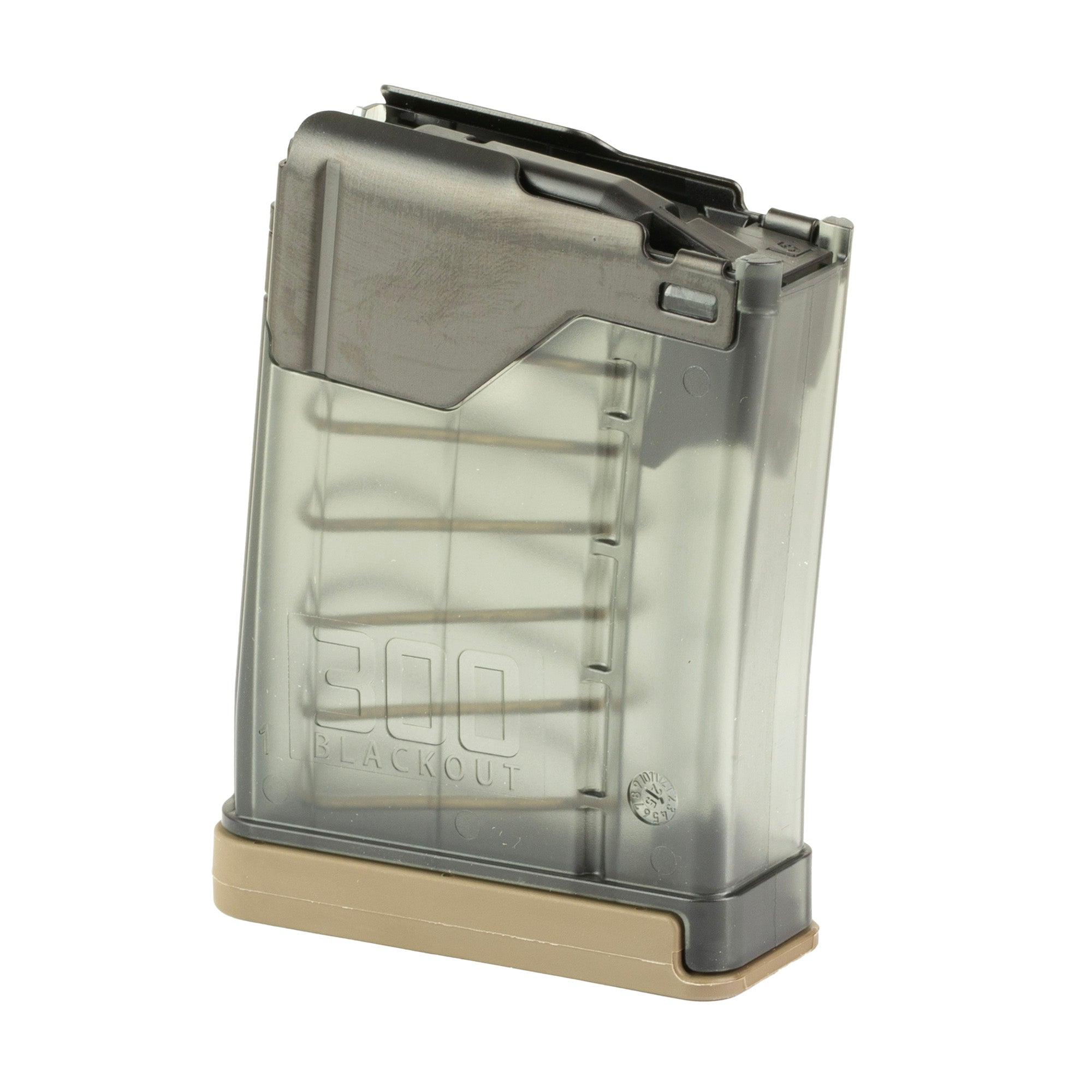 Lancer Systems L5AWM 300 Blackout 10-Round Magazine – Translucent Smoke