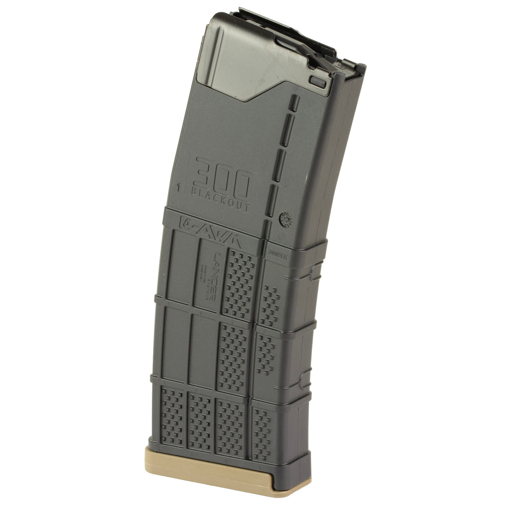 Lancer Systems L5AWM 300 Blackout 30-Round Magazine with Flat Dark Earth Floor Plate