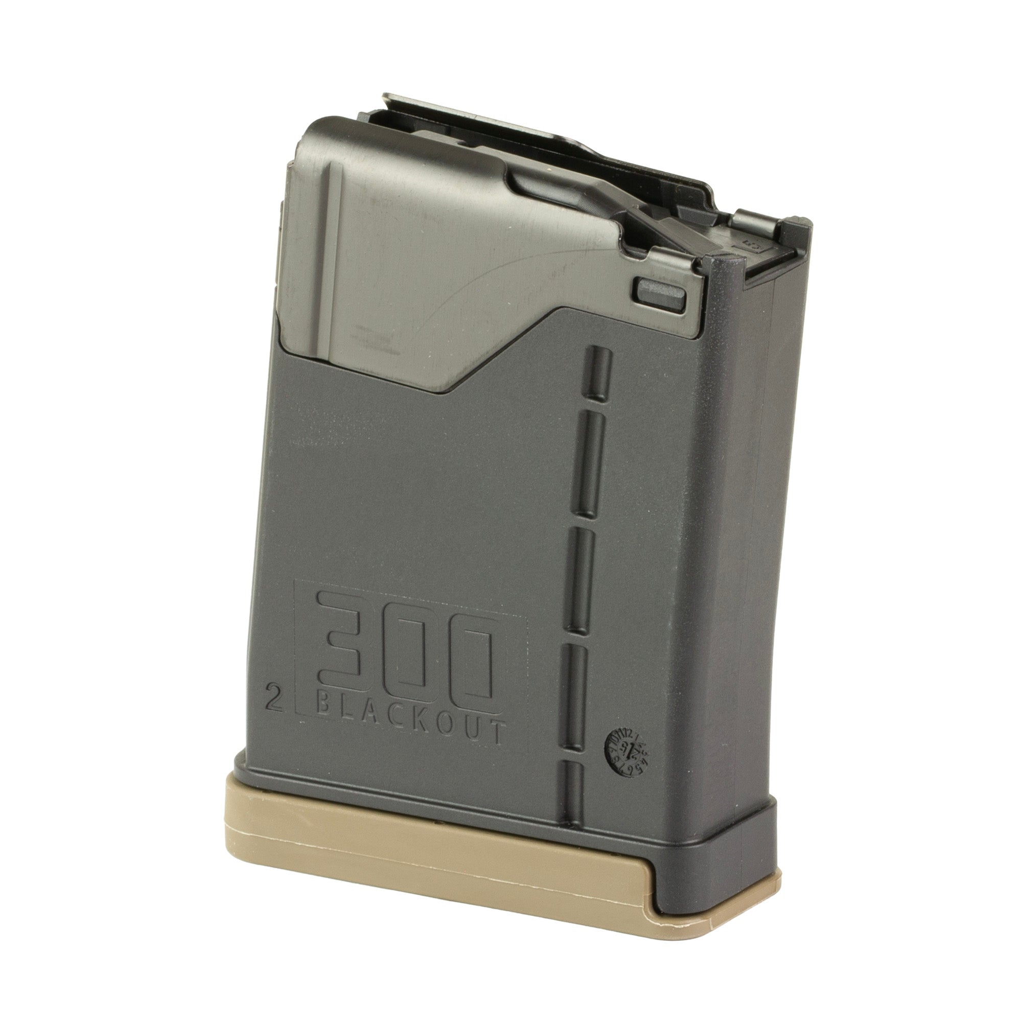 Lancer Systems L5AWM 300 Blackout 10-Round Magazine with FDE Floor Plate