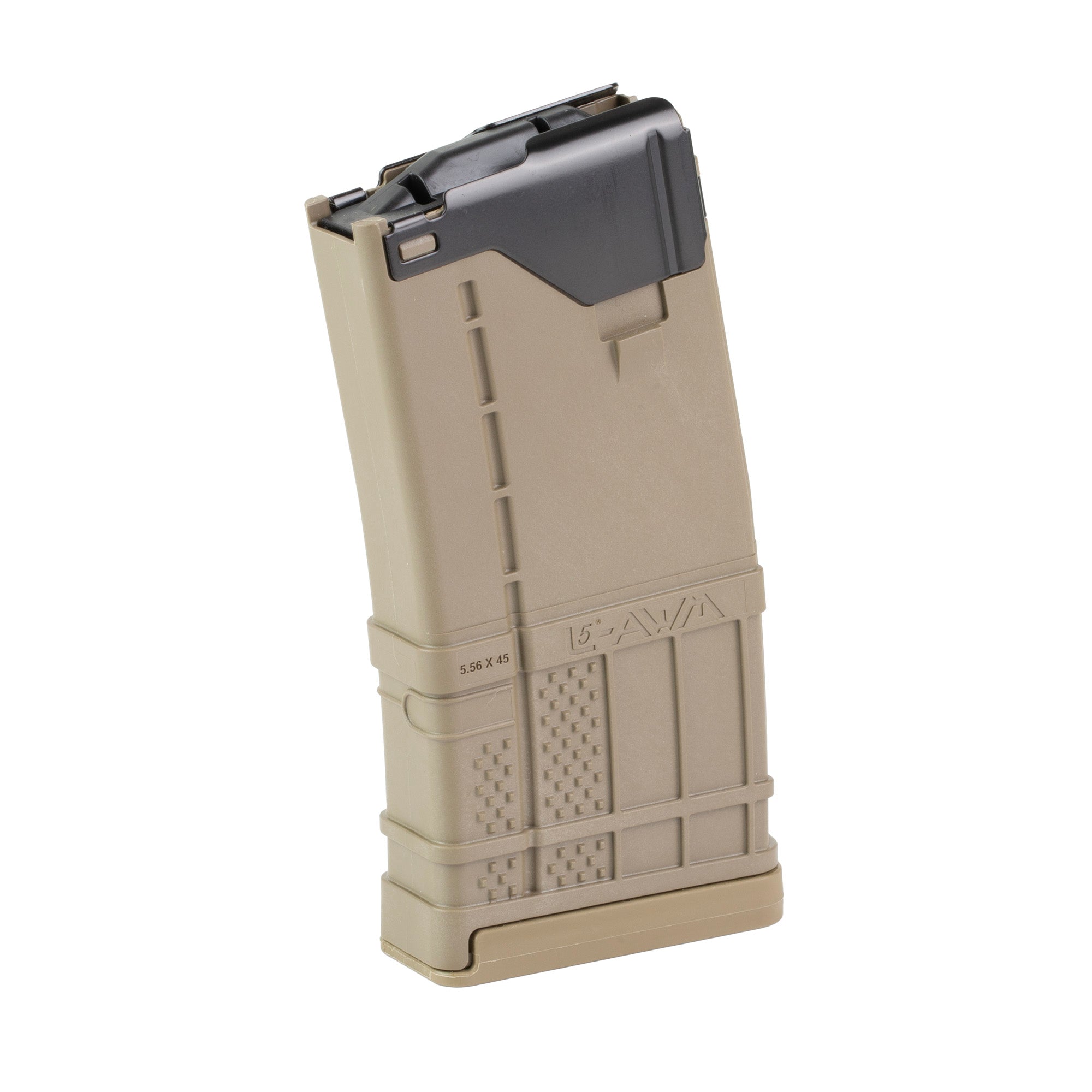 Lancer Systems L5 Advanced Warfighter Magazine in Flat Dark Earth - 5 Rounds for 223 Remington