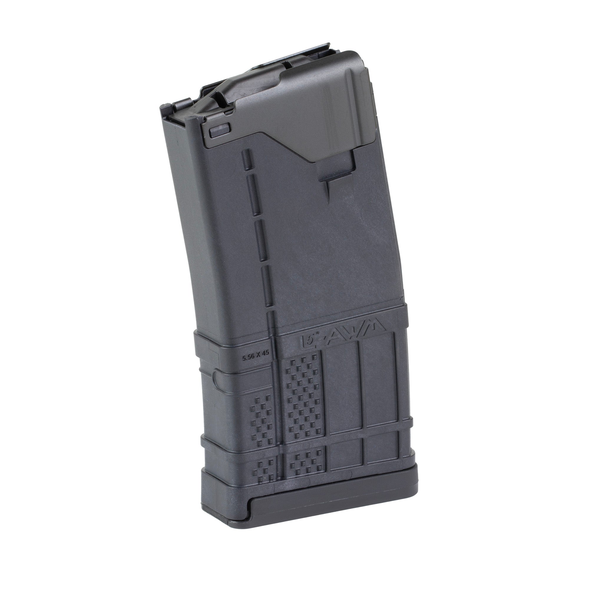 Lancer Systems L5 Advanced Warfighter Magazine for 223 Remington, 10-Round Capacity, Black