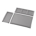 Outdoor Edge Cutcraft Mag Cut Board 3-Piece Set – Durable Gray Kitchen Tools