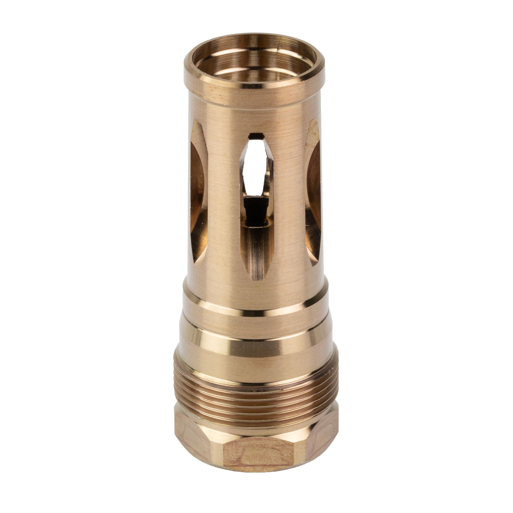 Rearden R2 Flash Hider .375 Caliber 1/2x28 Thread Gold Finish