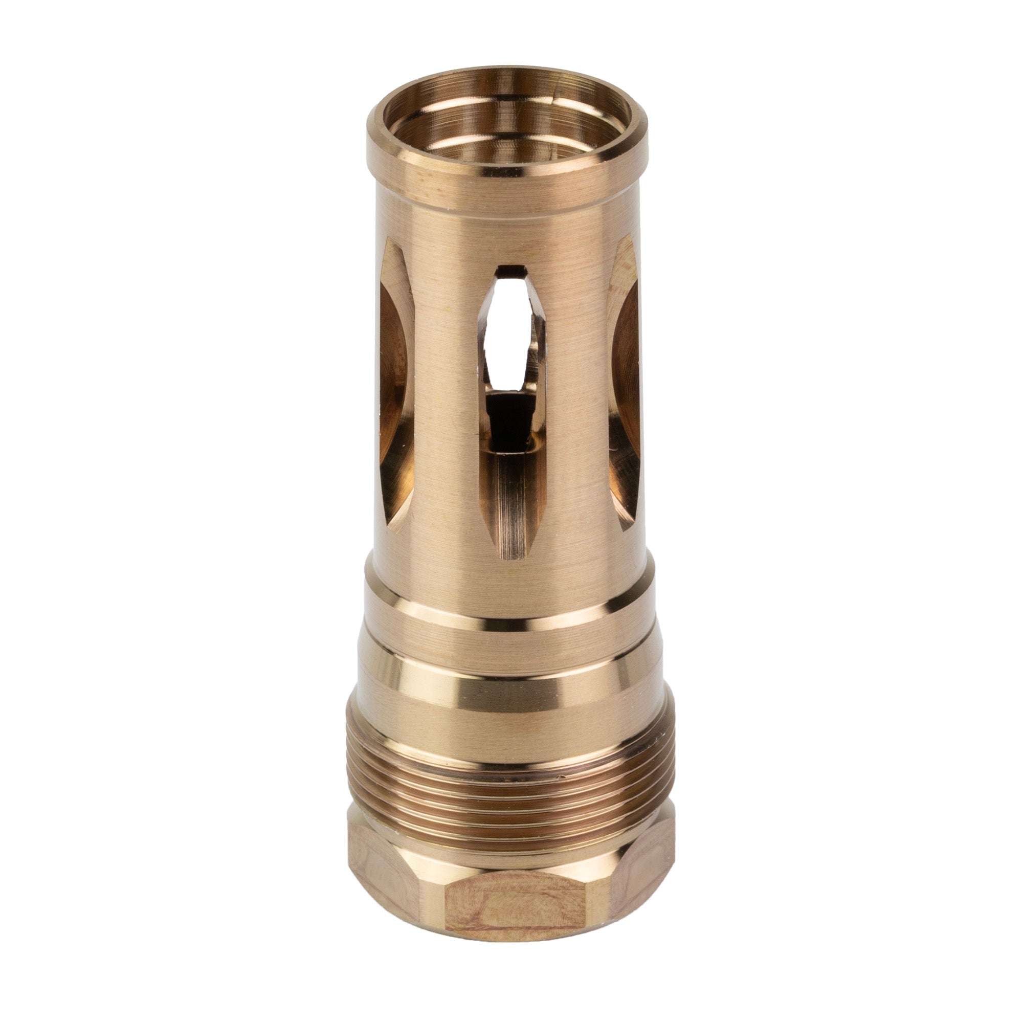 Rearden R2 Flash Hider .375 Caliber 1/2x28 Thread Gold Finish