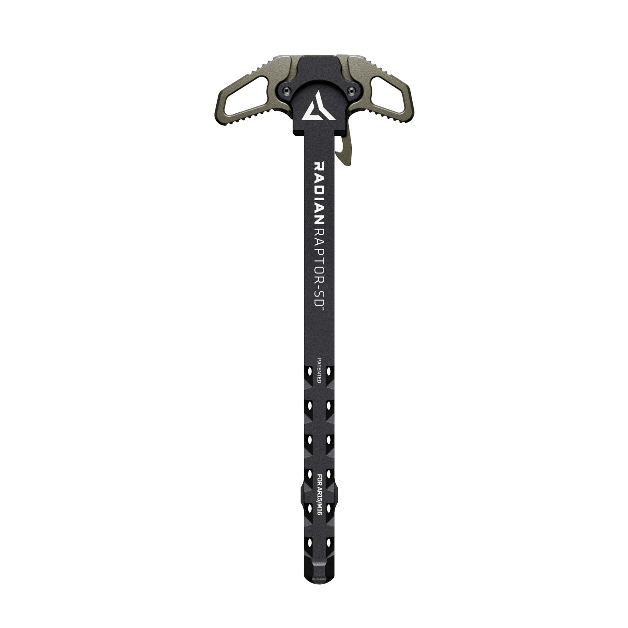 Radian Weapons Raptor-SD Charging Handle for AR15/M16 Rifles in Olive Drab Green