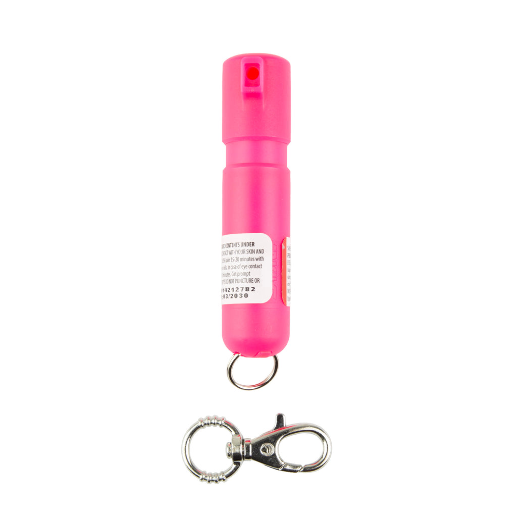 Sabre Mighty Discreet Pepper Spray in Hot Pink - Compact Safety Defense Tool