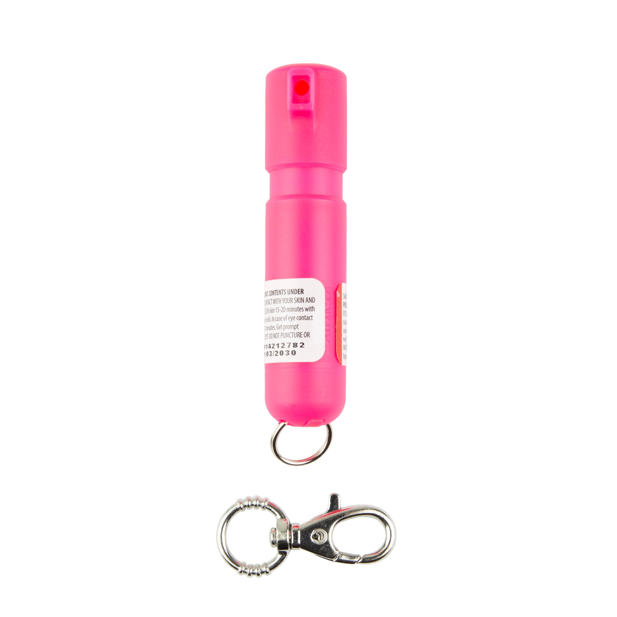Sabre Mighty Discreet Pepper Spray in Hot Pink - Compact Safety Defense Tool