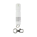 Sabre Mighty Discreet Pepper Spray in White - Compact Self-Defense Spray