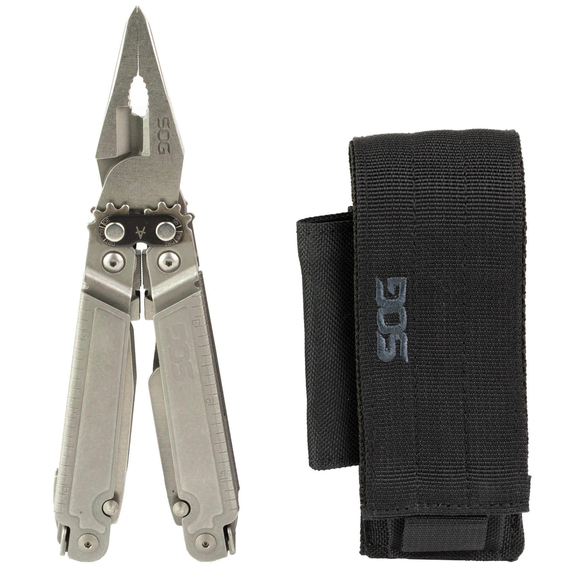 SOG PowerAccess Assist Multi-Tool with Magnetic Hex Bit Driver and Compound Leverage