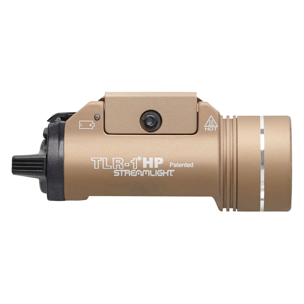 Streamlight TLR-1 HP Weaponlight in Flat Dark Earth with 65,000 Lumens