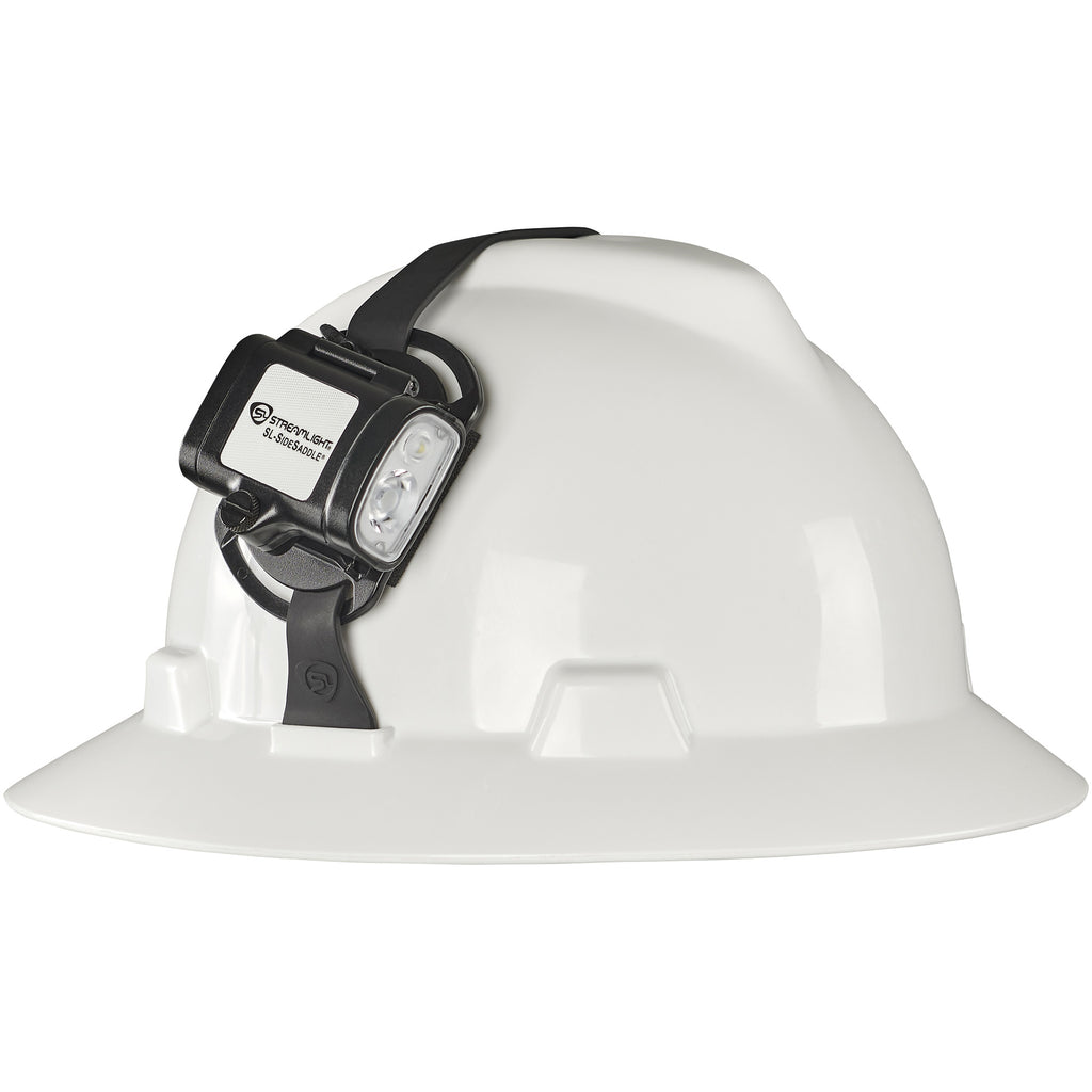 Streamlight SL-SideSaddle Hard Hat Headlamp with Ultra-Bright LEDs and Safety Taillight