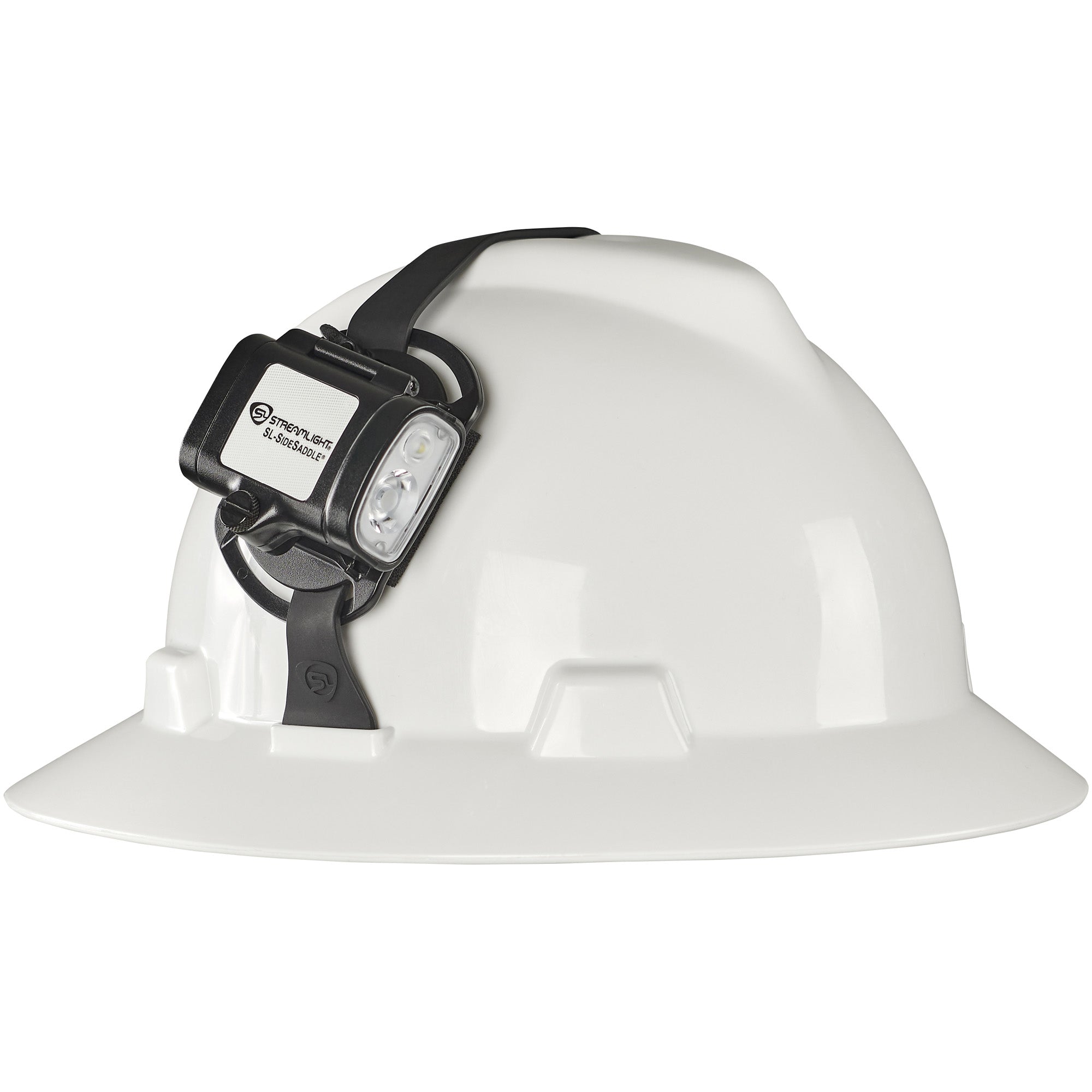 Streamlight SL-SideSaddle Hard Hat Headlamp with Ultra-Bright LEDs and Safety Taillight