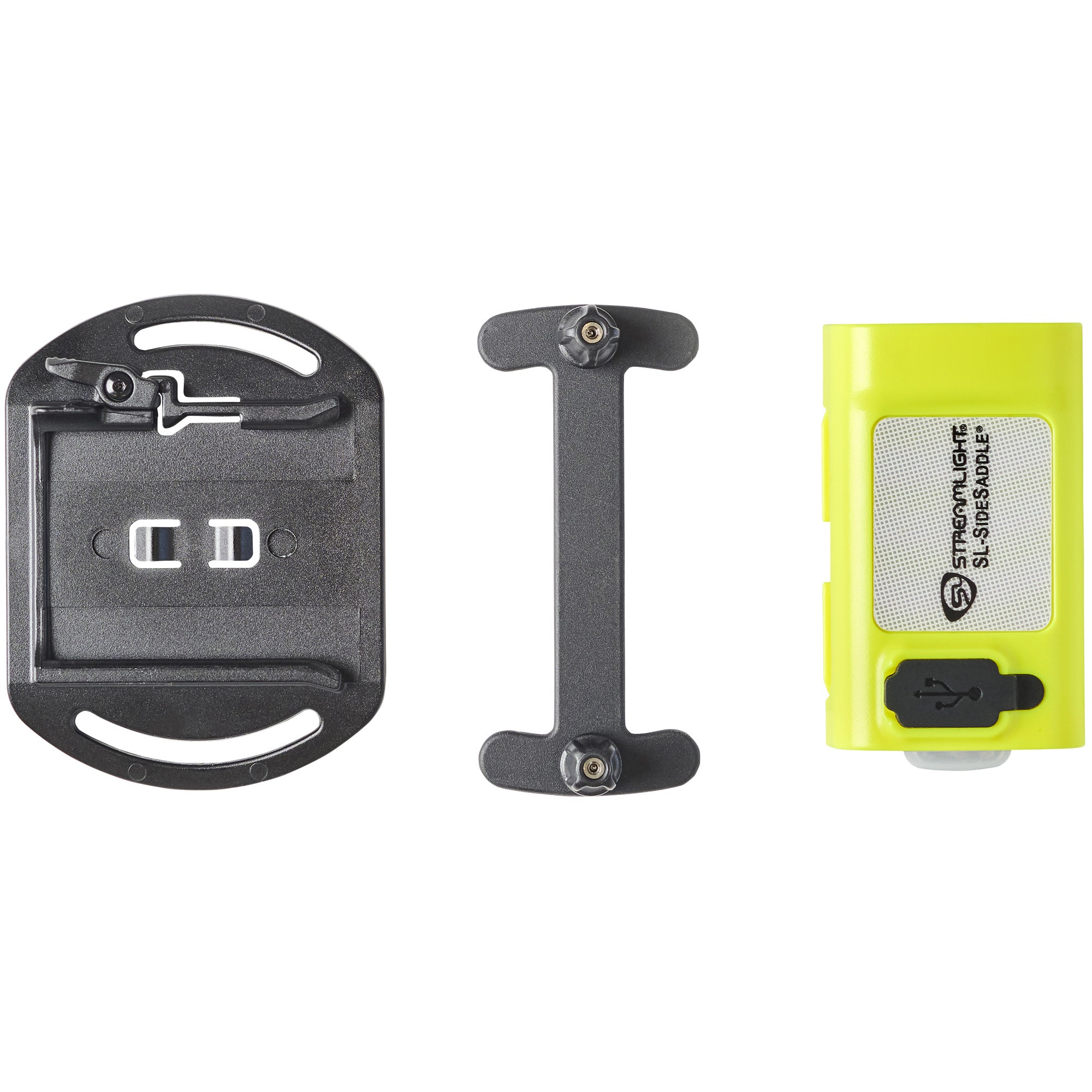 Streamlight SL-SideSaddle USB Rechargeable Headlamp for Hats and Helmets - Yellow