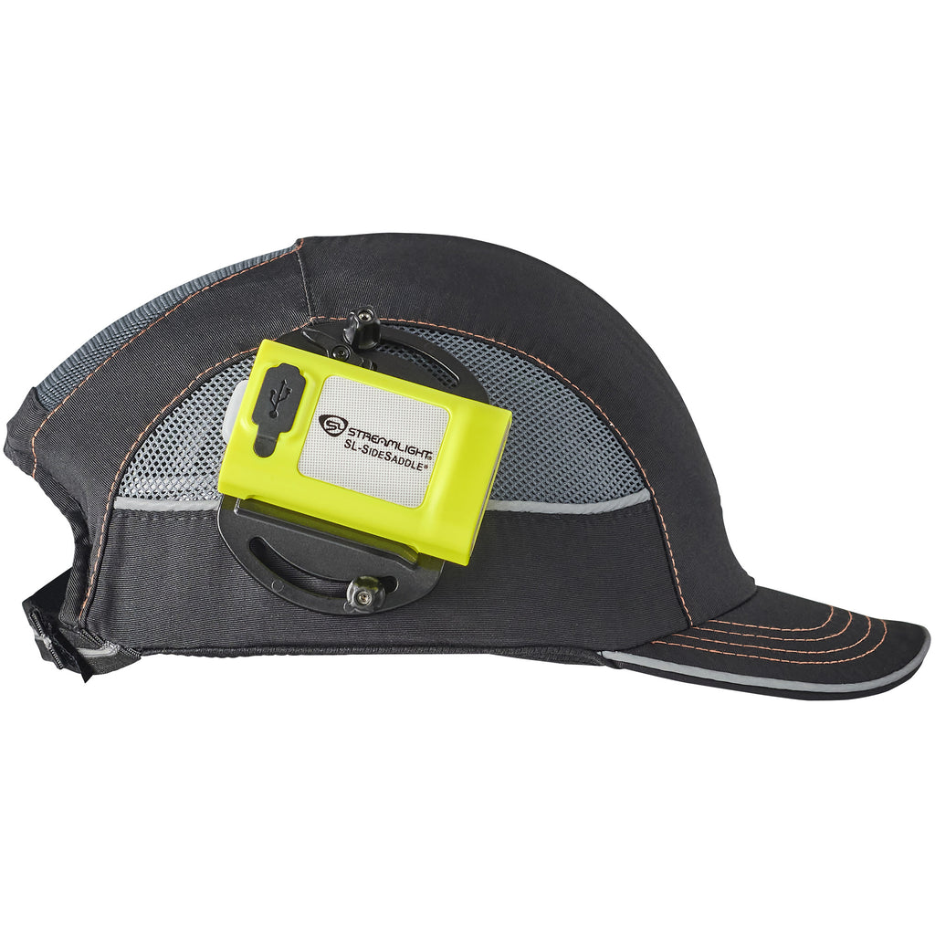 Streamlight SL-SideSaddle USB Rechargeable Headlamp for Hats and Helmets - Yellow
