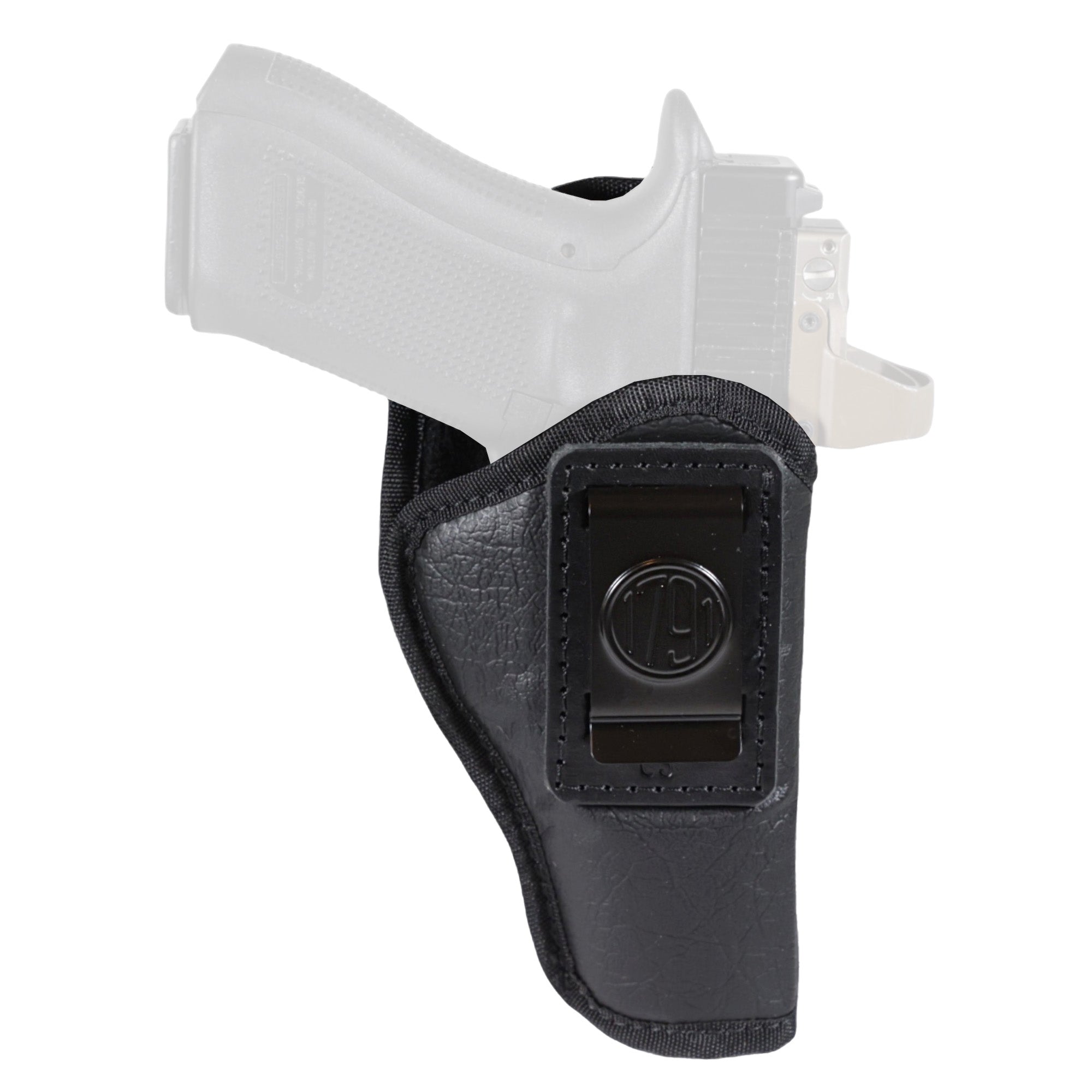 1791 Gunleather EcoCarry Inside Waistband Holster for Right Hand in Black