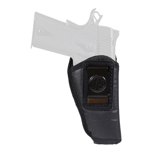 1791 Gunleather EcoCarry IWB Inside Waistband Holster for Right Hand, Black Leather