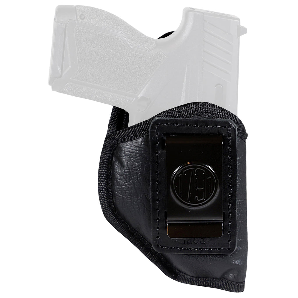 1791 Gunleather EcoCarry Inside Waistband Holster for Right Hand in Black