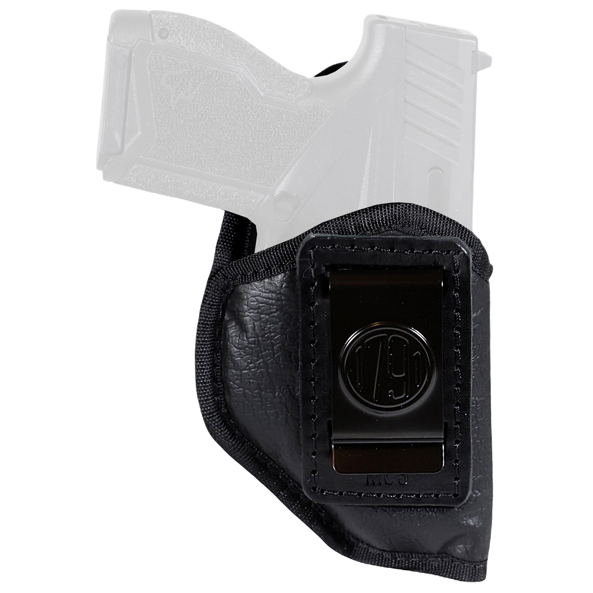 1791 Gunleather EcoCarry Inside Waistband Holster for Right Hand in Black