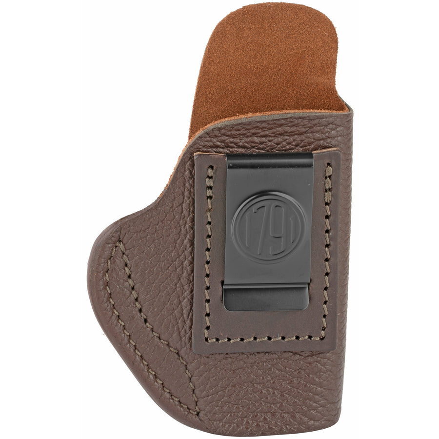 1791 Gunleather Fair Chase Inside Waistband Holster for Right Hand in Brown Leather