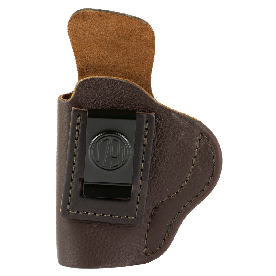 1791 Gunleather Fair Chase Deer Hide Inside Waistband Holster for Left Hand, Size 4