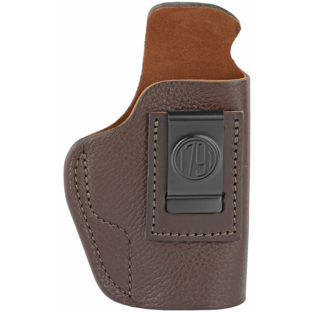 1791 Gunleather Fair Chase Deer Hide Inside Waistband Holster for Right Hand - Brown