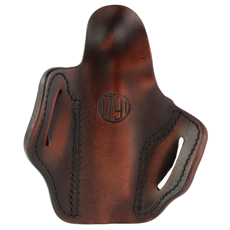 1791 Gunleather Optic Ready OWB Holster for Commander Size 1911 - Vintage Brown