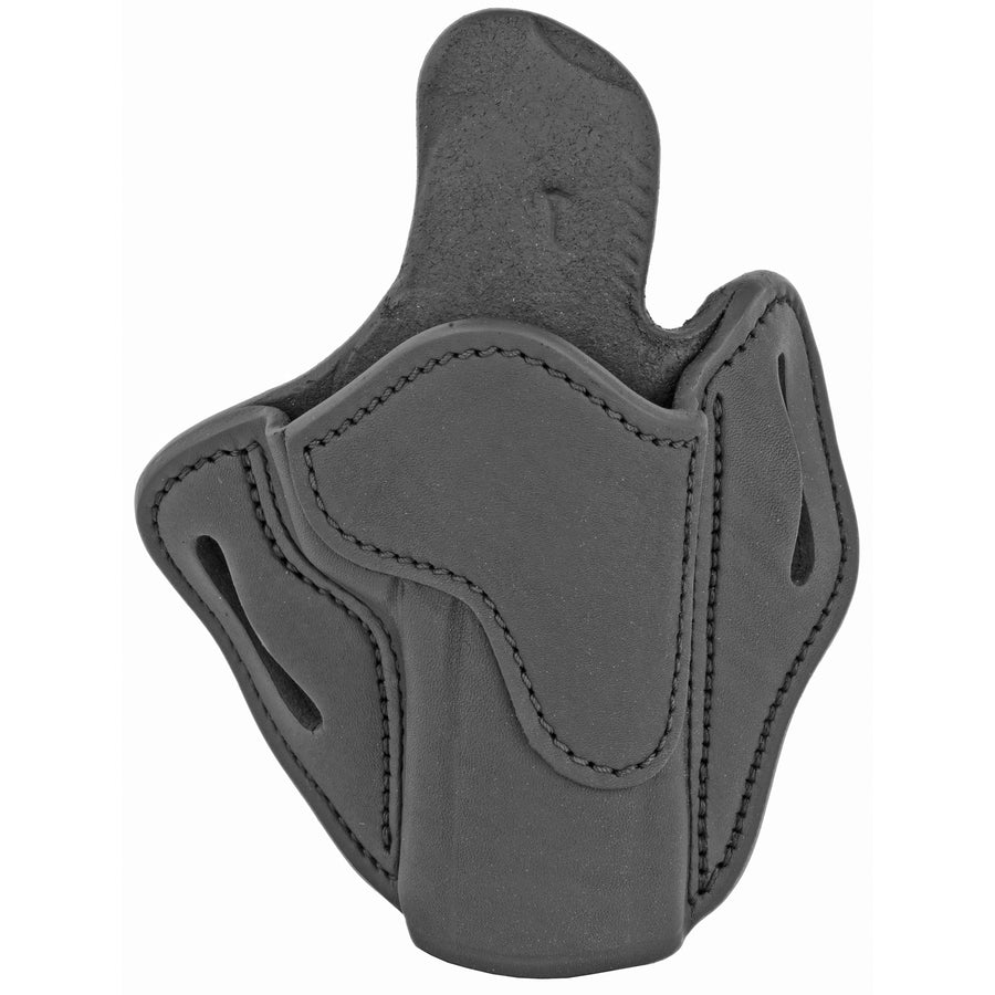 1791 Gunleather Optic Ready Outside Waistband Holster for Right Hand - Black Leather