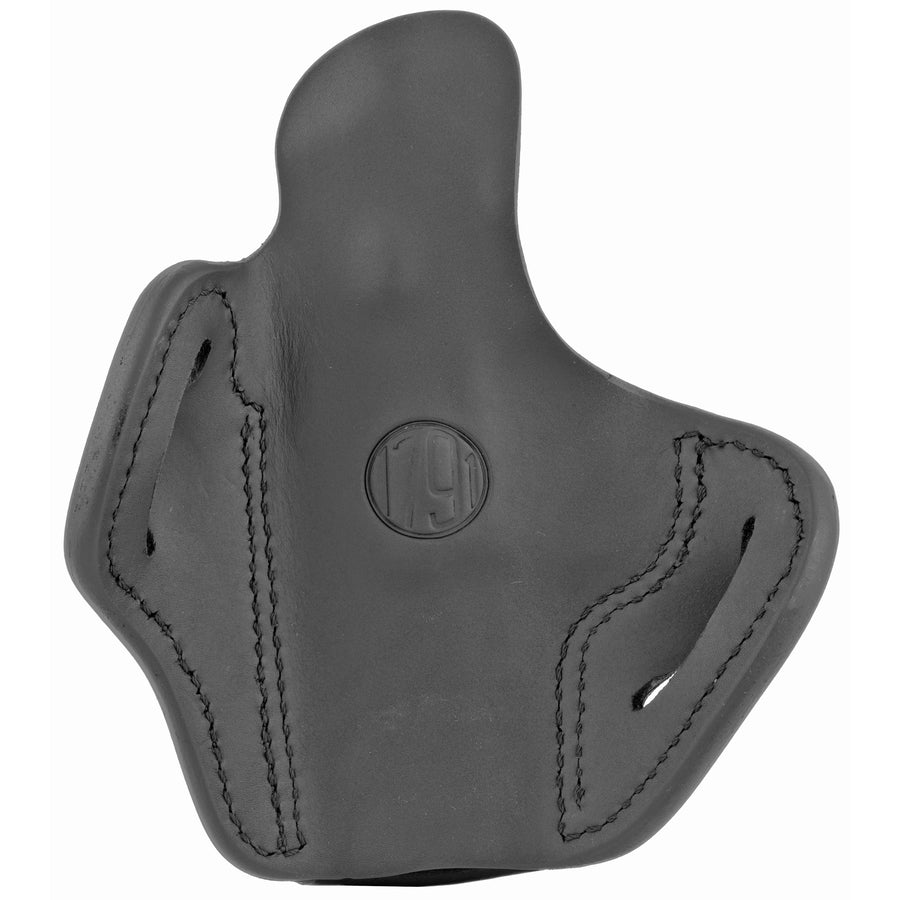 1791 Gunleather Optic Ready Outside Waistband Holster for Right Hand in Black