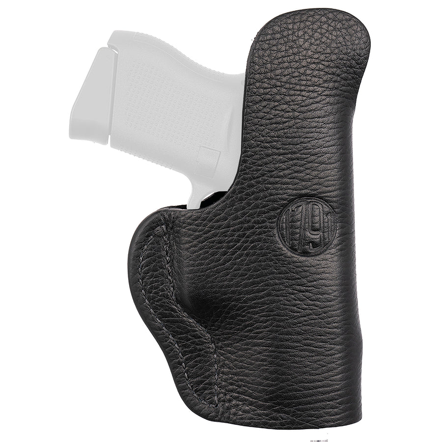 1791 Gunleather Optic Ready Light Bearing Smooth Concealment IWB Holster for Right Hand in Black