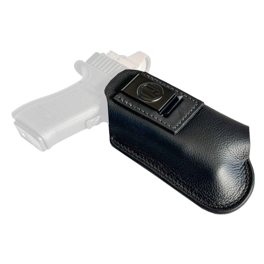 1791 Gunleather Optic Ready Light Bearing Smooth Concealment IWB Holster for Right Hand in Black