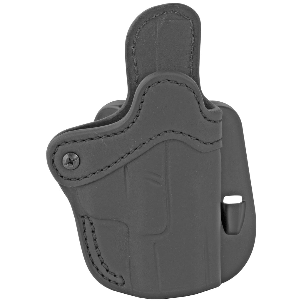 1791 Gunleather Optic Ready Paddle Holster Size 2.1 for Right Hand in Stealth Black