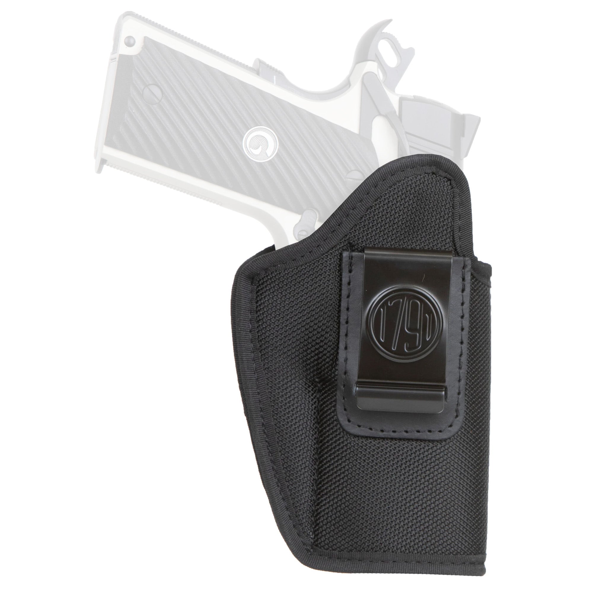 1791 Gunleather Premium Nylon Inside Waistband Holster for Right Hand in Black