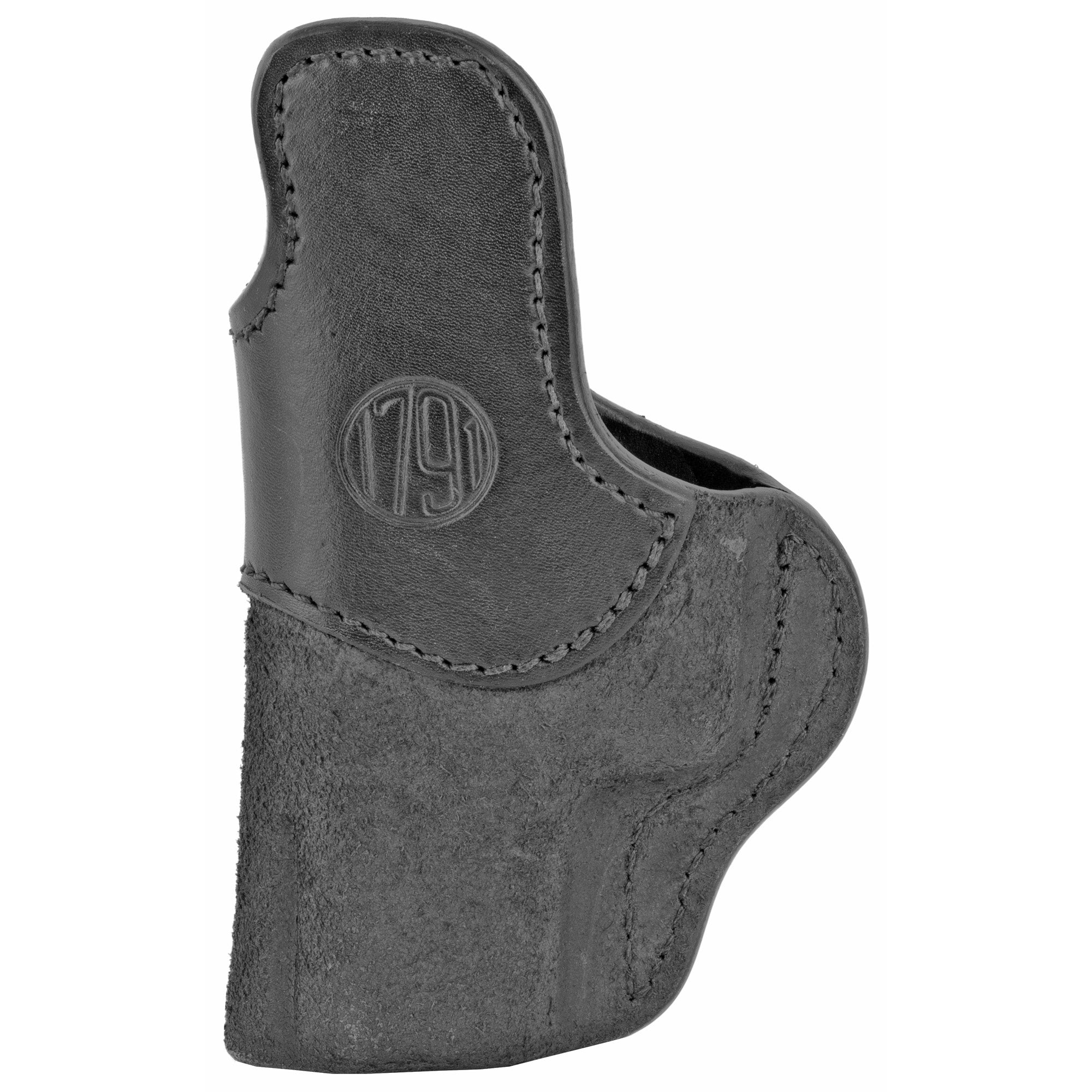 1791 Gunleather RCH Inside Waistband Holster for Right-Hand Draw in Black Leather