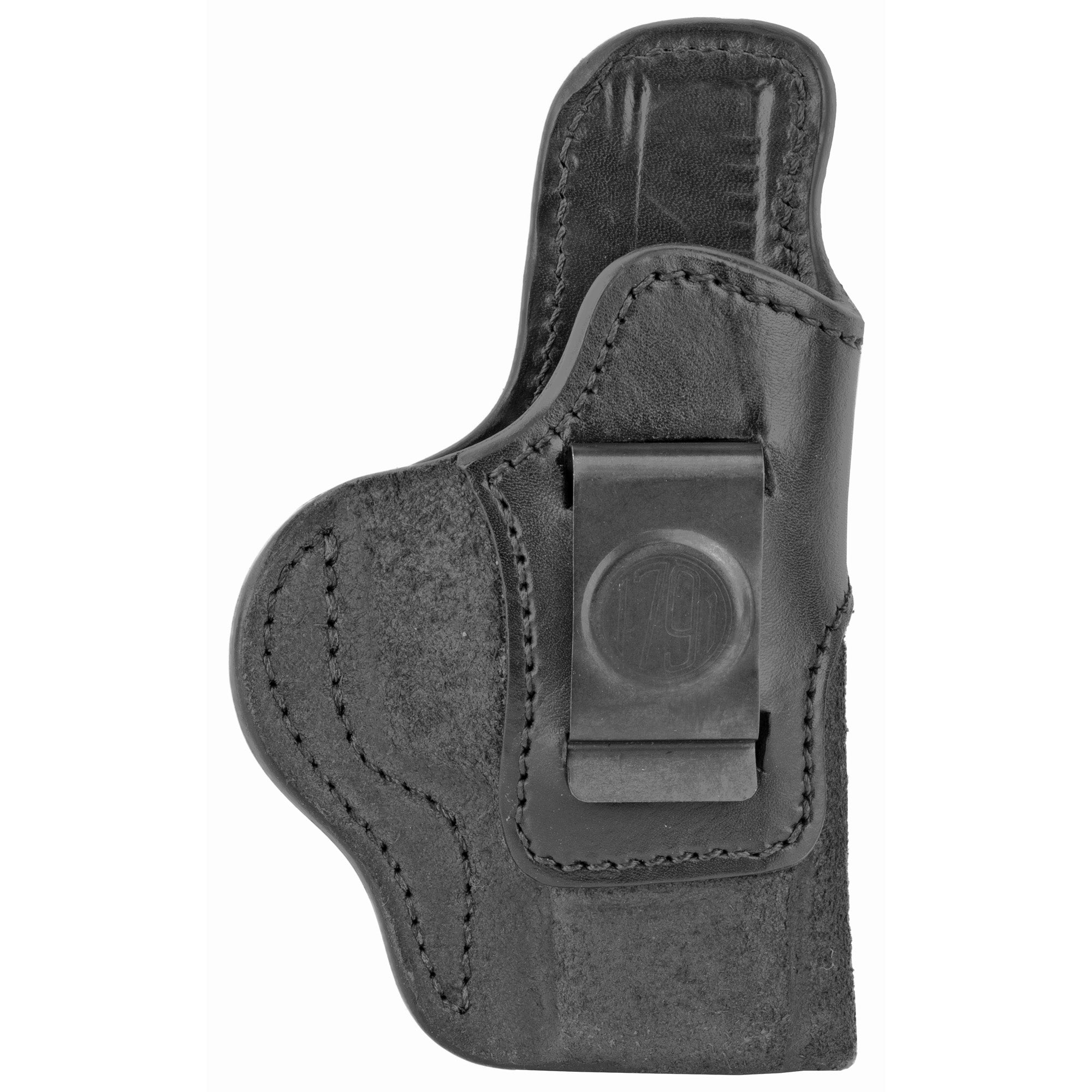 1791 Gunleather RCH Inside Waistband Holster for Right-Hand Draw in Black Leather