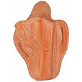 1791 Gunleather RVH2 K-Frame Revolver Belt Holster for Right Hand - Brown Leather