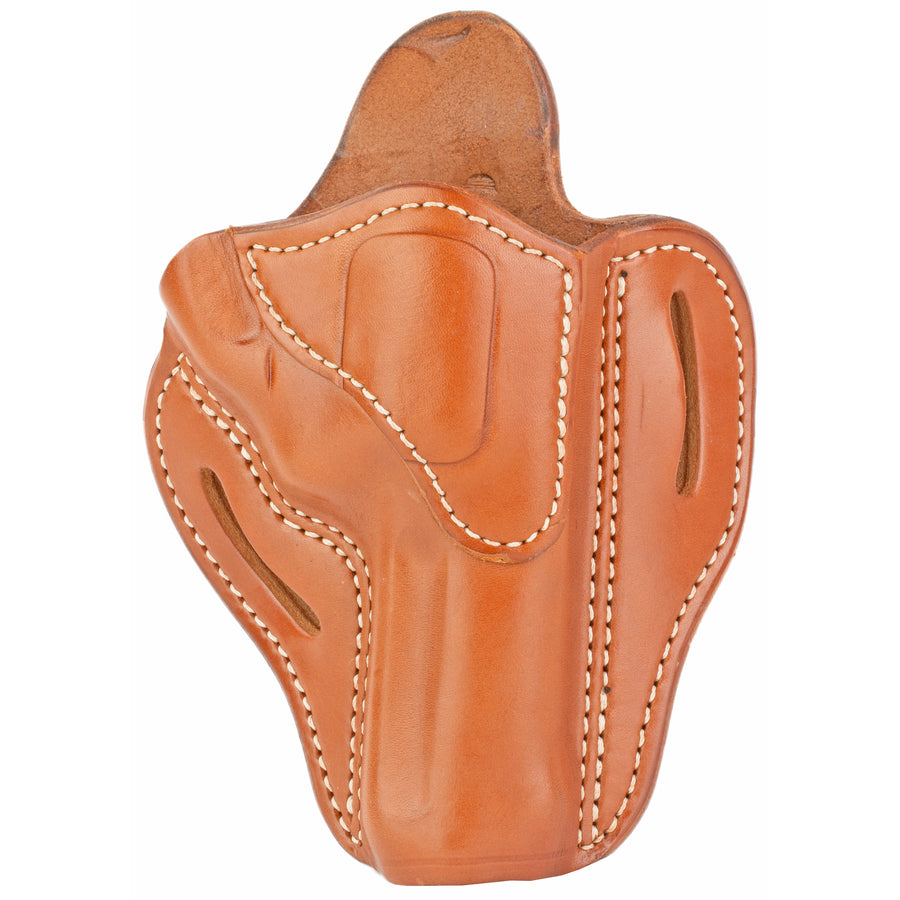 1791 Gunleather RVH2 K-Frame Revolver Belt Holster for Right Hand - Brown Leather