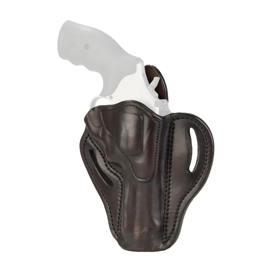 1791 Gunleather RVH-2-VTG-R K-Frame Revolver Belt Holster for Right Hand, Vintage Brown