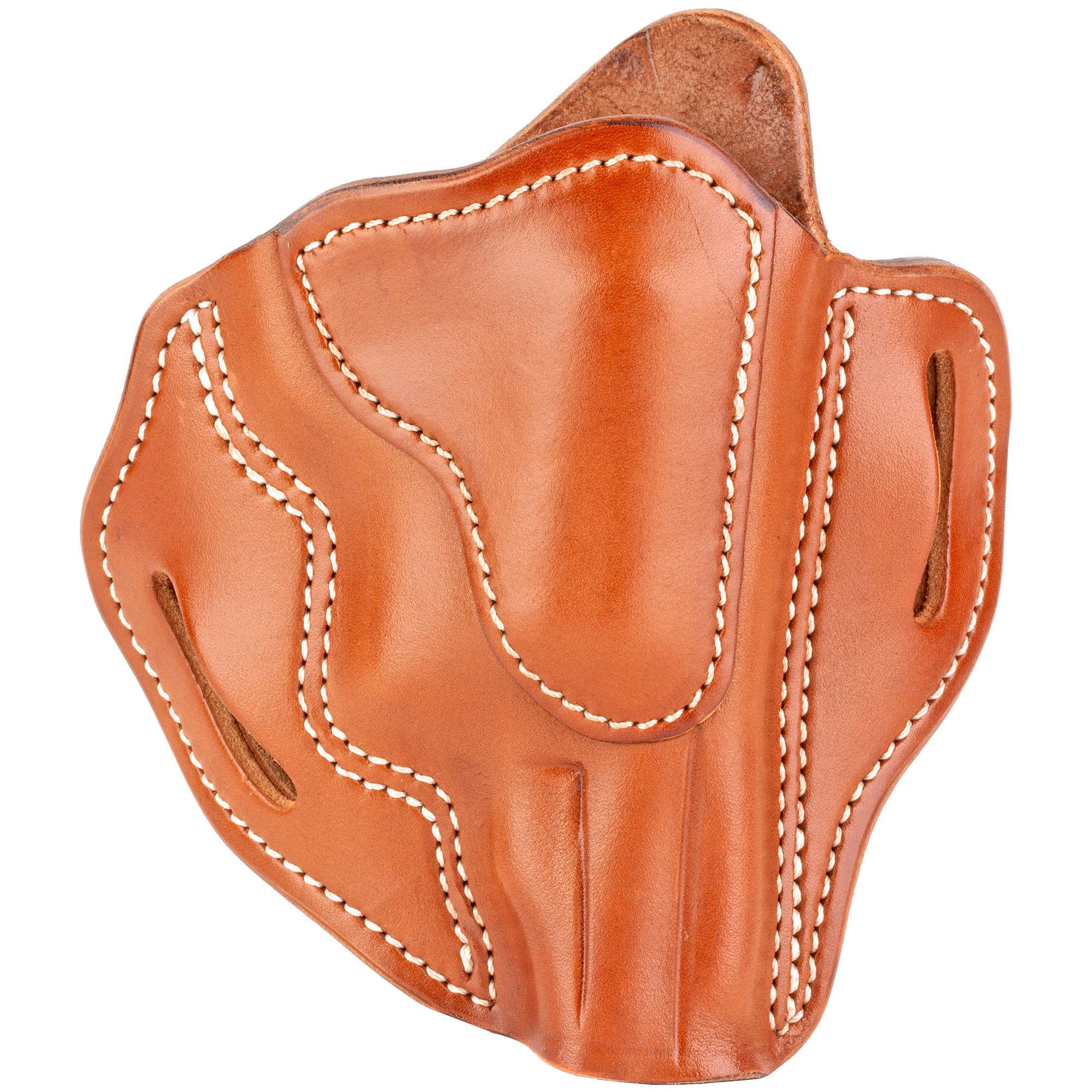 1791 Gunleather Revolver Thumbreak Outside Waistband Holster for Right Hand in Classic Brown - Model RVH-3-CBR-R