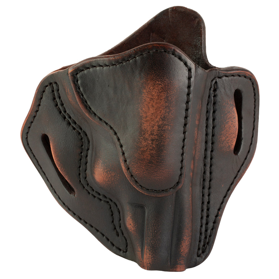 1791 Gunleather Revolver Thumbreak Outside Waistband Holster for Large Revolvers - Vintage Brown