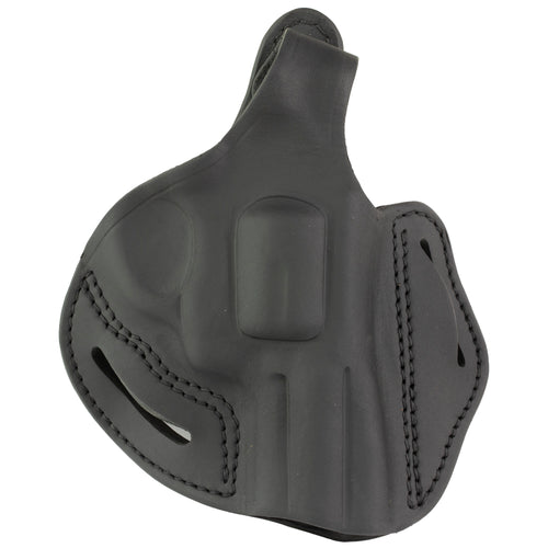 1791 Gunleather Revolver Thumb Break Belt Holster for Right Hand - Size 4.3, Stealth Black