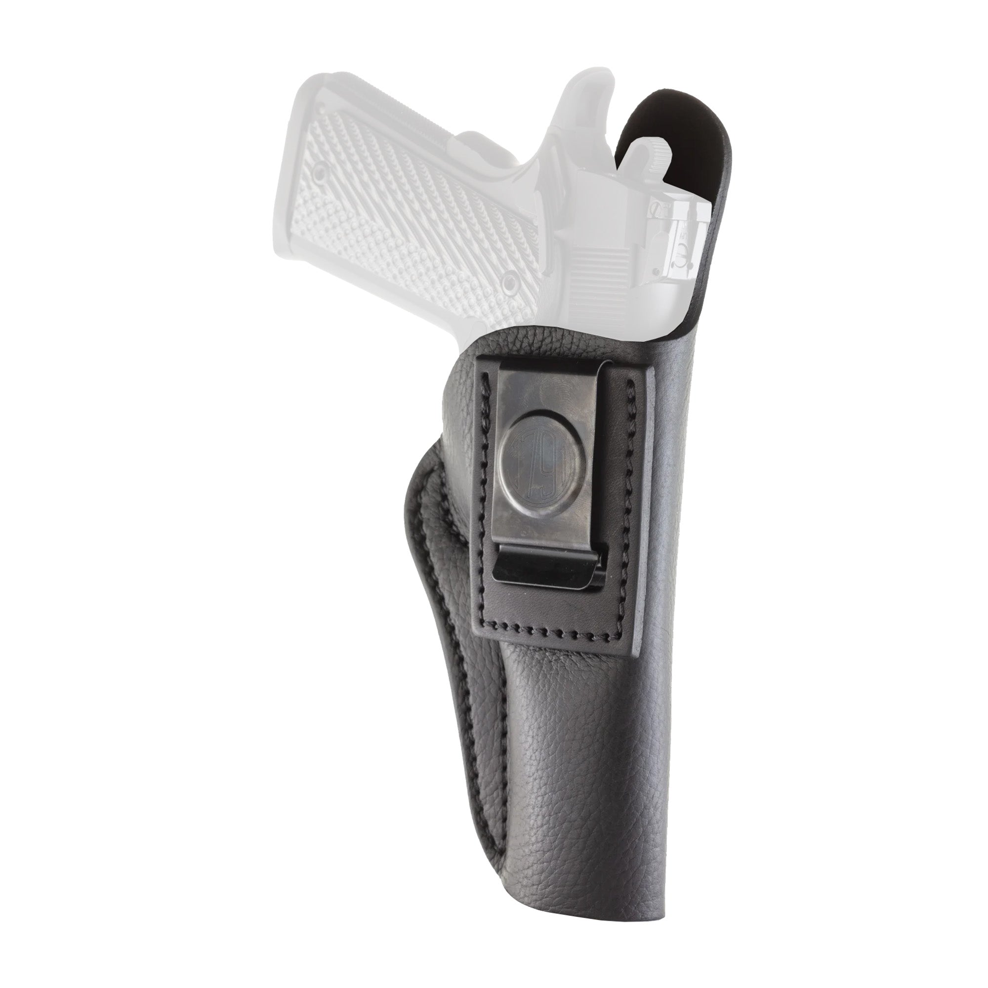 1791 Gunleather Smooth Concealment Inside Waistband Holster for Right Hand in Black