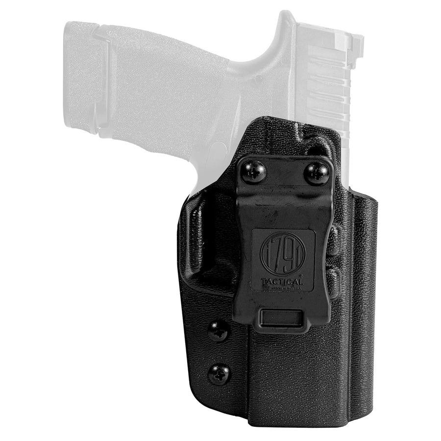 1791 Gunleather KYDEX IWB Holster for Concealed Carry - Black, Right Hand, Model HCPRO